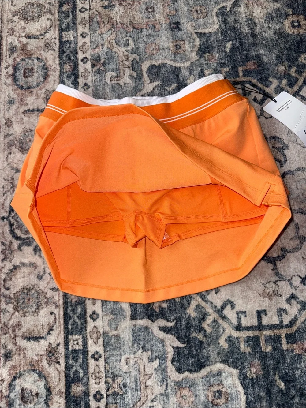 NWT ALO Airbrush Better Together Tennis Skirt - Satsuma Breeze - Size small
